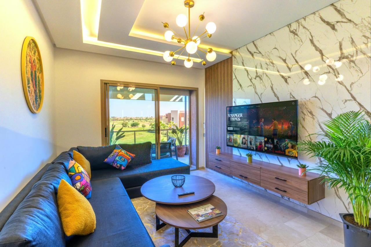 Cozy Golf Apartment Wifi 4K-Tv Netflix Marrakesh Bagian luar foto