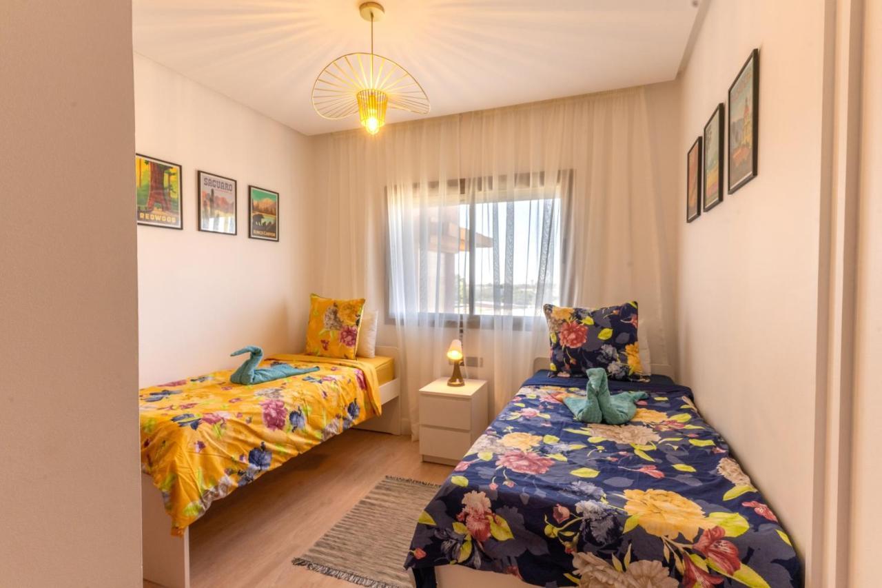Cozy Golf Apartment Wifi 4K-Tv Netflix Marrakesh Bagian luar foto